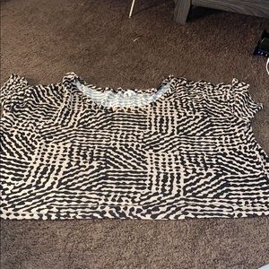 Lepoard print crop top